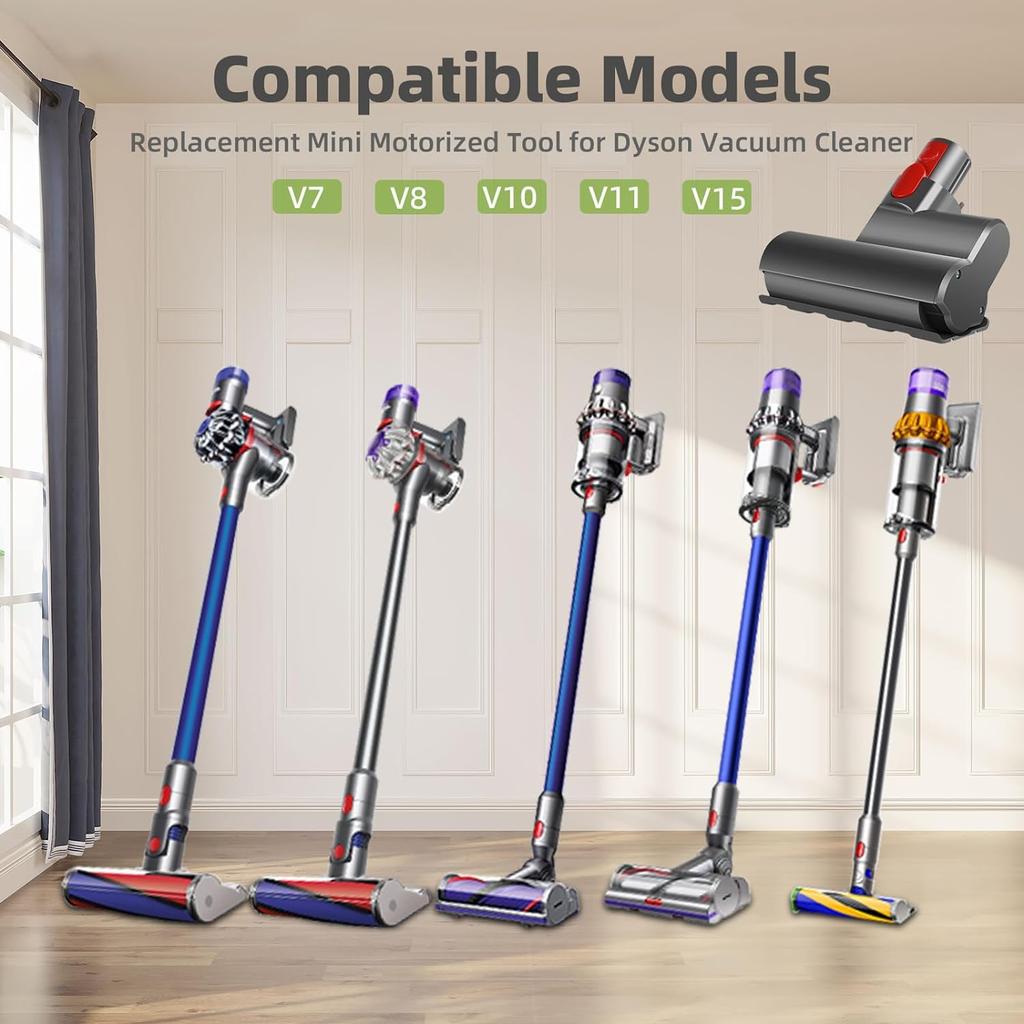 Насадка для электроинструмента для беспроводного пылесоса Dyson Dyson V7 V8 V10 V11 V15, запасные части для насадки пылесоса
