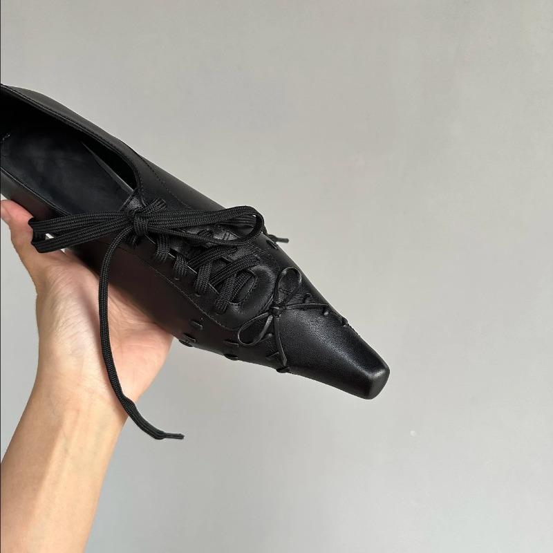 Модная готическая обувь ведьмы с острым носком, женская, ретро, квадратный носок, тонкий каблук, модная кожаная обувь, элегантный дизайн, низкий каблук