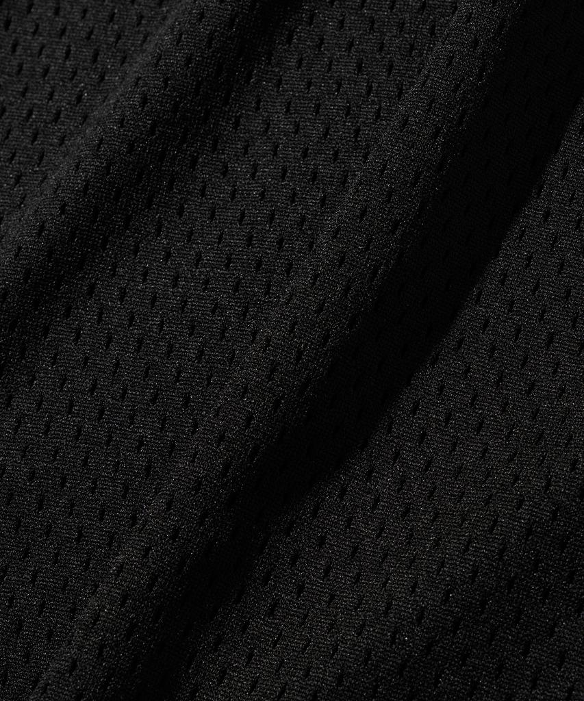 PHYPS MOTORCYCLE Motorcycle Piping Mesh Short Sleeve Black