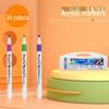 Acrylic Marker Pens for Primary School Students - Draw with Vibrant Colors, Waterproof and Quick-drying.