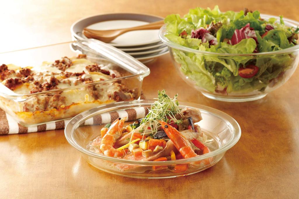 Iwaki BC222 Glass Cake Cake Baking Gratin Square X 21 X 6 Cm Heat-resistant Mold, Dish, Dish, Shape, 25.5