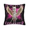 Tung Tung Tung Sahur Funny Meme Pillow Case  Graphic Pillow Cover For Wedding Party Home Decor Cute Funny Pillowcases
