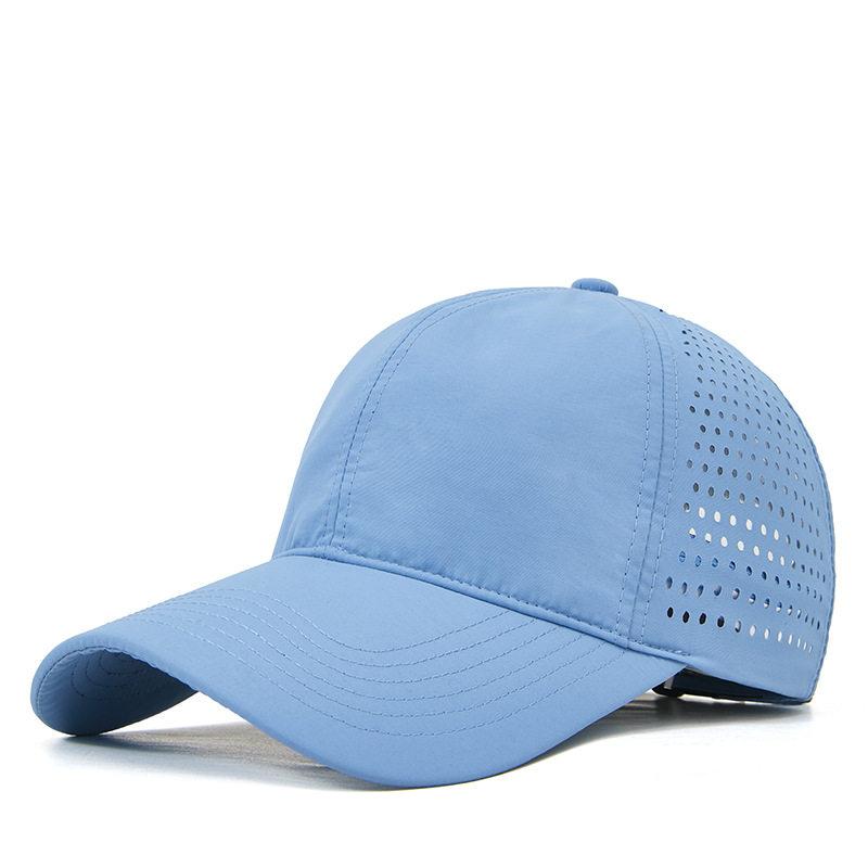 High-end Quick-Drying Custom Logo Embroidery Baseball Cap 6-Panel Unisex Adjustable Golf Outdoor Sports Summer Work Cap