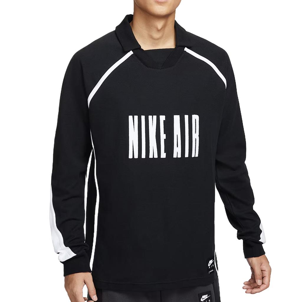 Nike Air Breathable Polo Long Sleeve Sweatshirt Men Sweatshirt HV1321-010