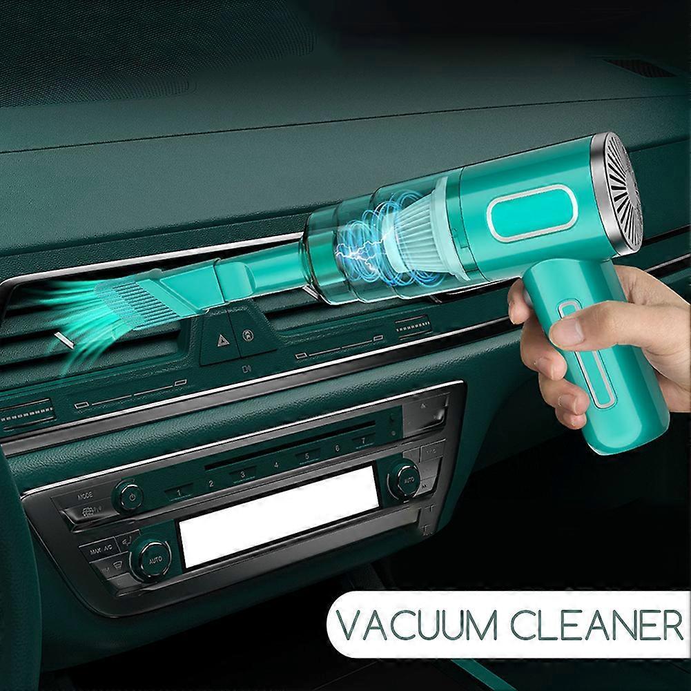 Portable Handheld Car Vacuum Cleaner 120W Cordless Vacuum Wet Dry Cleaner for Desktop Keyboard Car Interior Dusting