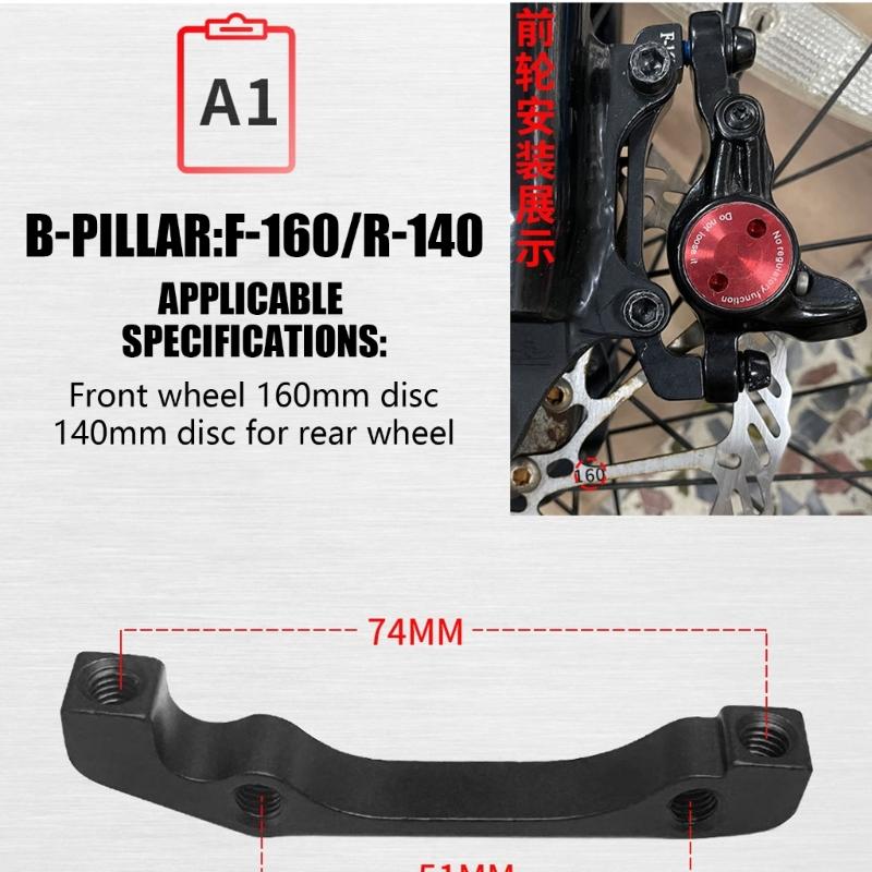 Mountain Disc Clamps Mount Calipers Adaptors Cycling Brake Adaptors Disc Brake Adapter Aluminium Disc Brake Adapter