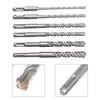 Concrete-SDS Plus Drill Bit Cross Tips Wall Brick Block Drilling Bits 160mm