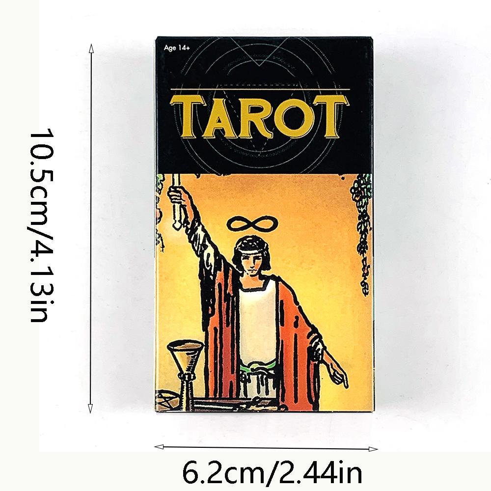 Карты Таро 78 шт. Колода Оракул Английский Пророчество Гадание Оракул Издание Настольная Игра, Карточные Игры для Семейных Встреч
