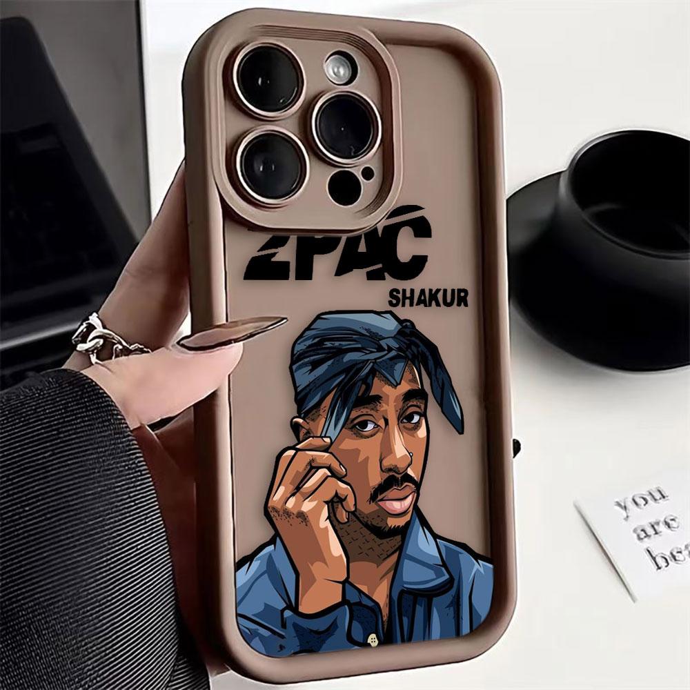 Чехол для телефона Rap 2pac-C T-Tupac Shakur Для Realme 16 15 15T 7 7I 8 8I 9 11 12 13 14 5 5I 6 6I 5S NARZO 50 50A 50I Чехол Оболочка