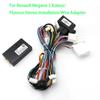 Автомобильная 16-контактная аудиопроводка с Canbus-боксом для Renault Megane 3 Koleos/Fluence Адаптер проводов для установки стерео
