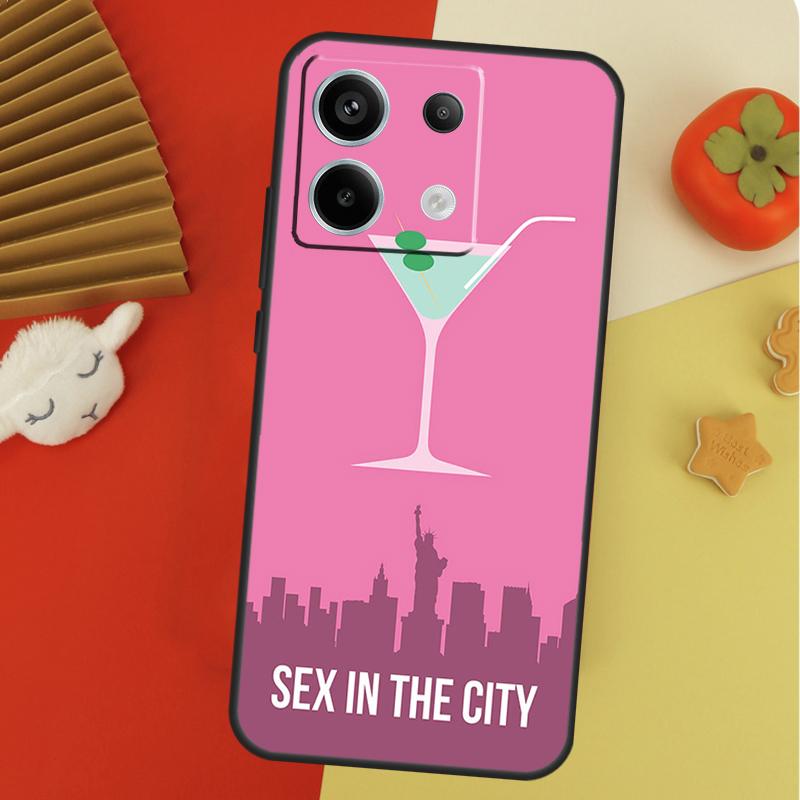 Sex and the City Case For Xiaomi Redmi 14C 13C 12C 10C Redmi Note 14 12 11 9 10 13 Pro 9S 10S 11S 12S Cover