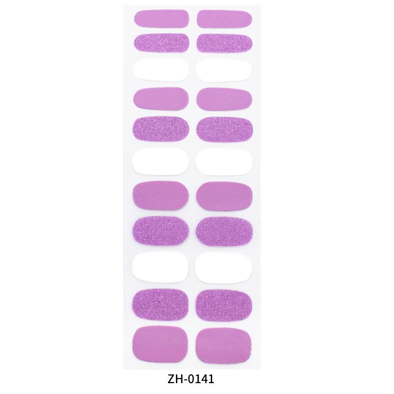 New French Manicure Stickers Waterproof Line Nail Stickers Decorative Full Stickers