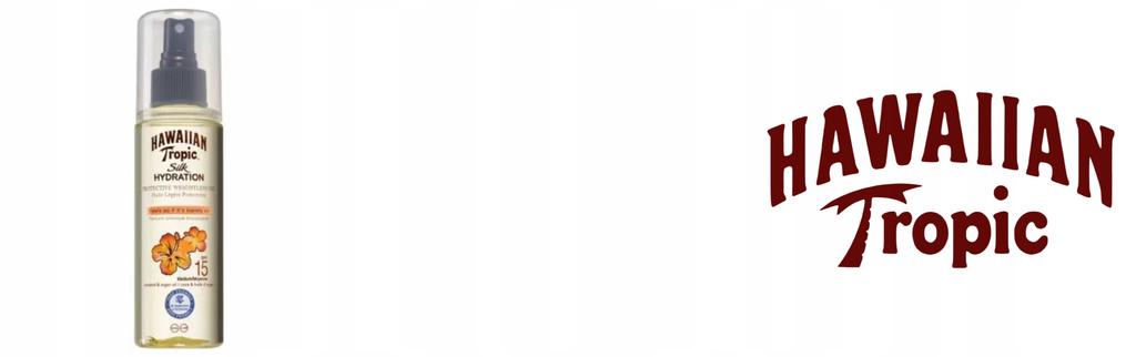 Hawaiian Tropic Silk Hydration SPF 15 Sun Protection Dry Oil Spray 180ml