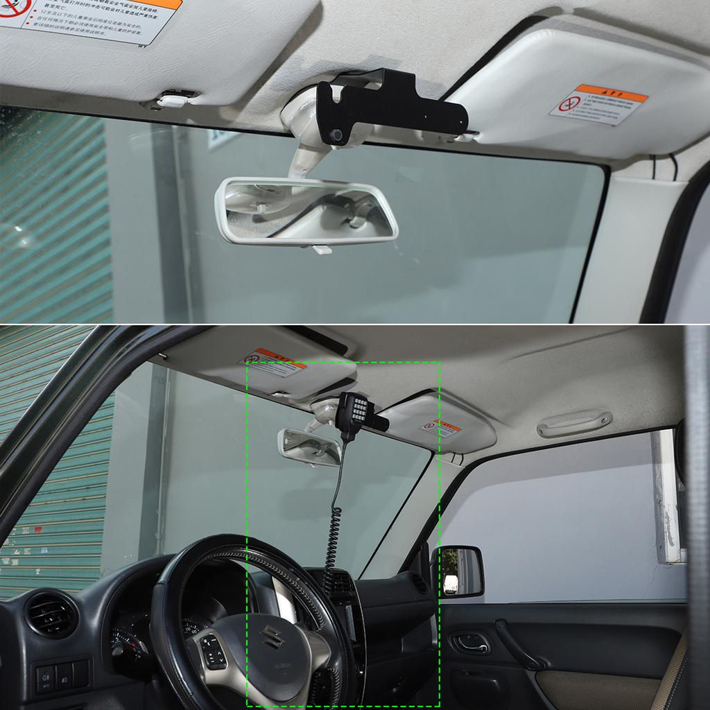 Автомобильная подставка для рации для Suzuki Jimny 2007-2017, зажим для мобильного телефона, держатель кронштейна, держатель радиоприемника, интерьер