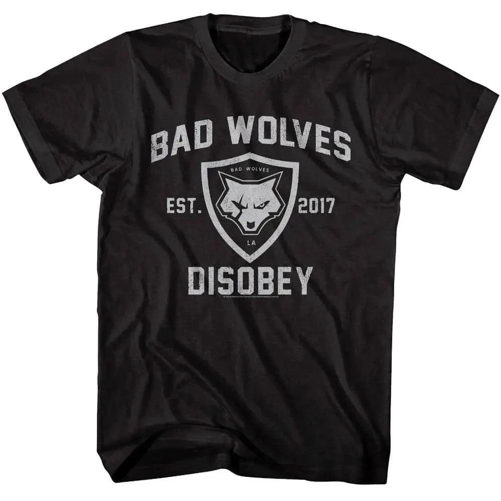 Bad Wolves Disobey 2017 Men's T Shirt