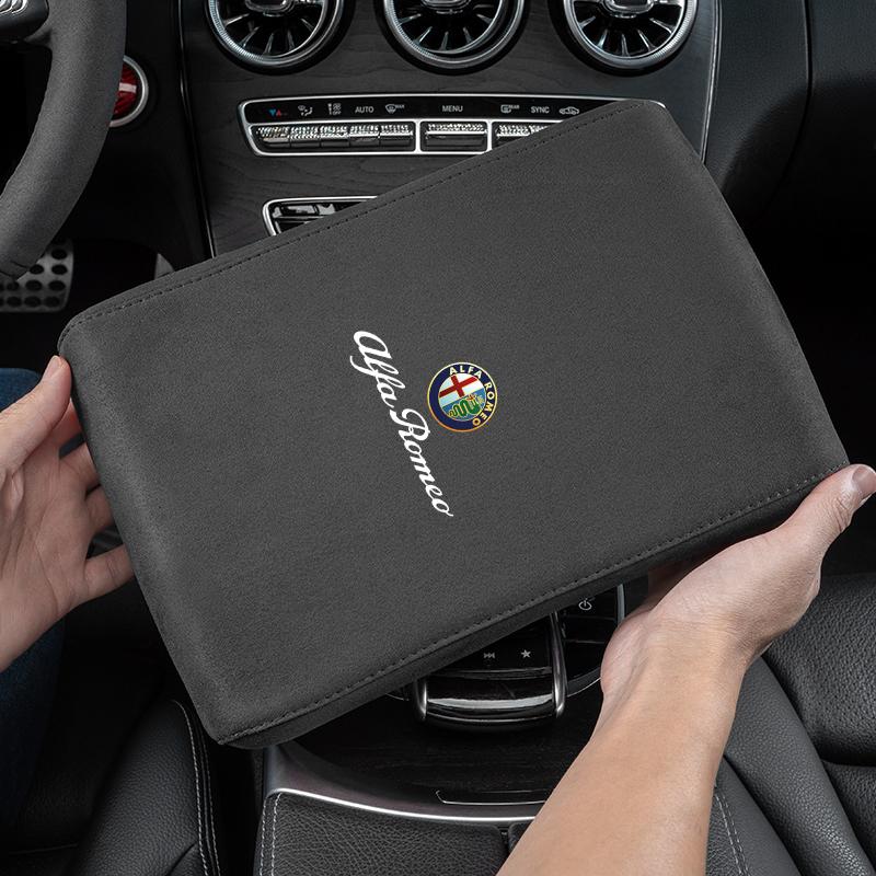 Для автомобиля Alfa Romeo Накладка на подлокотник Подушка-подлокотник из пены с эффектом памяти Аксессуары Для Alfa Romeo Giulia Stelvio Giulietta 156 159 147 Mito