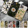 Чехол для телефона «Цветы ромашки и растения» для iPhone Samsung Galaxy Redmi Xiaomi Oppo OnePlus Note SA 7 8 9 10 11 12 13 14 20 21 22 23 53 54 Pro Max Plus Ultra