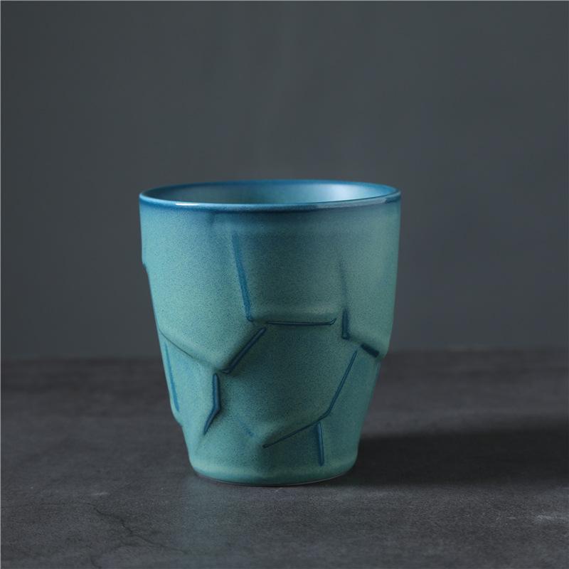 Retro Home Silent Wind Ceramic Cup High Value Afternoon Tea Coarse Pottery Coffee Cup Supply Cup