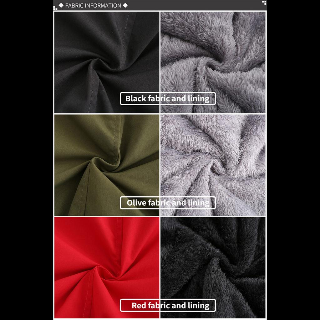 Women's Plus Velvet Hooded Collar Winter Mid-length Warm Coat Large Size Loose And Comfortable Cotton Jacket