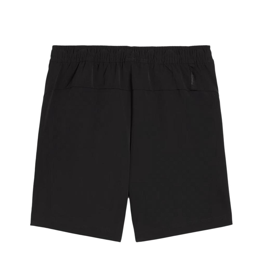 Puma Технологичный логотип Удобные модные влагоотводящие тренировочные шорты Мужские шорты Черный 779186-24