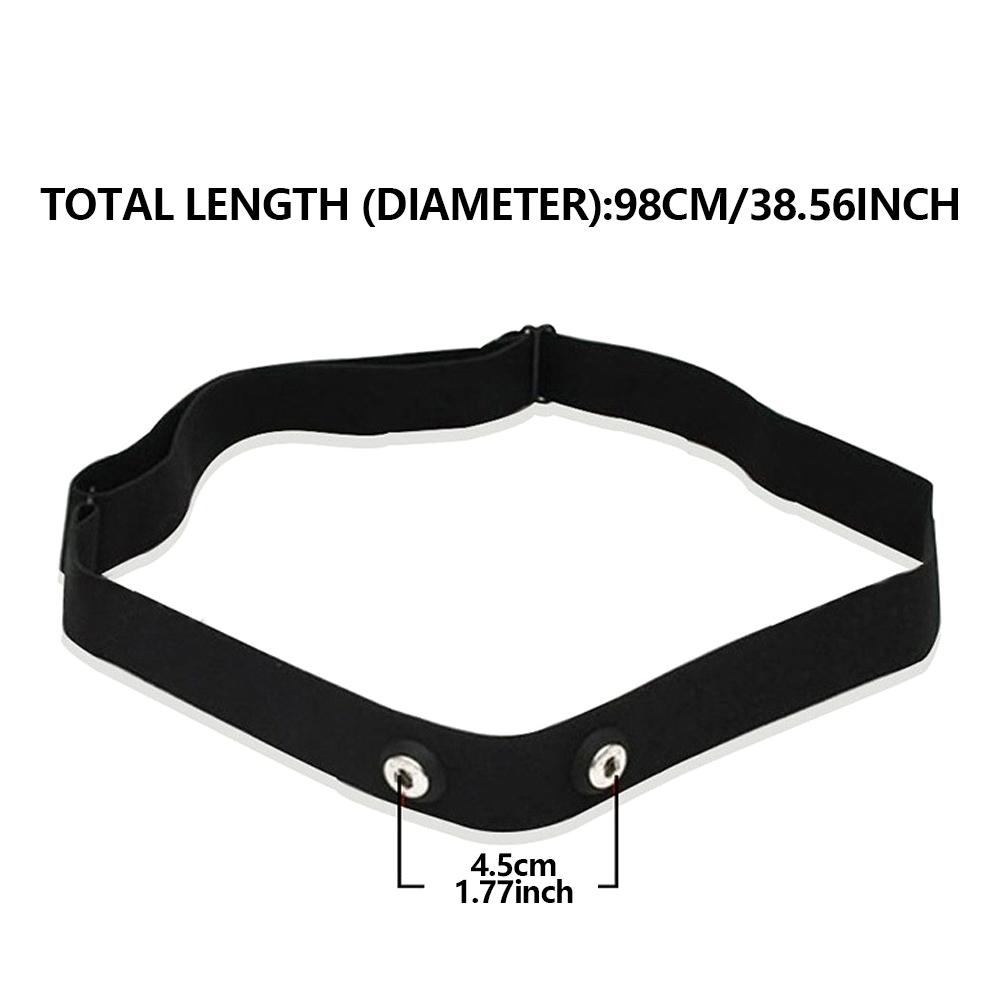 1 шт. сменный ремешок для пульсометра, совместимый с Polar H7 H9 H10 Coospo Wahoo Tick Garmin Magene Sensor Band Belt