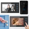 Touch Door Entry System Chime Visual Night Vision Rainproof Intercom Doorbell