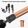 Треугольная ручка Британский расширитель труб, Набор инструментов для расширения медных труб для кондиционирования воздуха