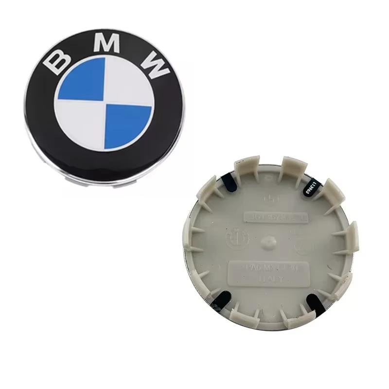 UIDM1 4Pcs 56/68mm Car Wheel Center Hub Cap Caps Emblem Logo For BMW X1 X3 X5 E90 E46 E60 F10 F30 F20 G20 E39 E92 G30 E87 E36 F11 E91