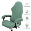 Zipper Chair Cover Durable Gaming Chair Cover Elastic Protection for Armchair Wear-resistant Slipcover with Zipper for Office