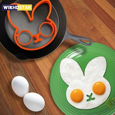 1 шт., формирователь яиц в форме кролика, формирователи яиц, силиконовые формы для яиц, кухонные принадлежности, кухонные аксессуары
