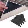 Triangle Carpet Non-slip Stickers Washable Reusable Rug Gripper Anti-skid Rubber Mat Patch Tape Tile Floors Carpets Corners Pad