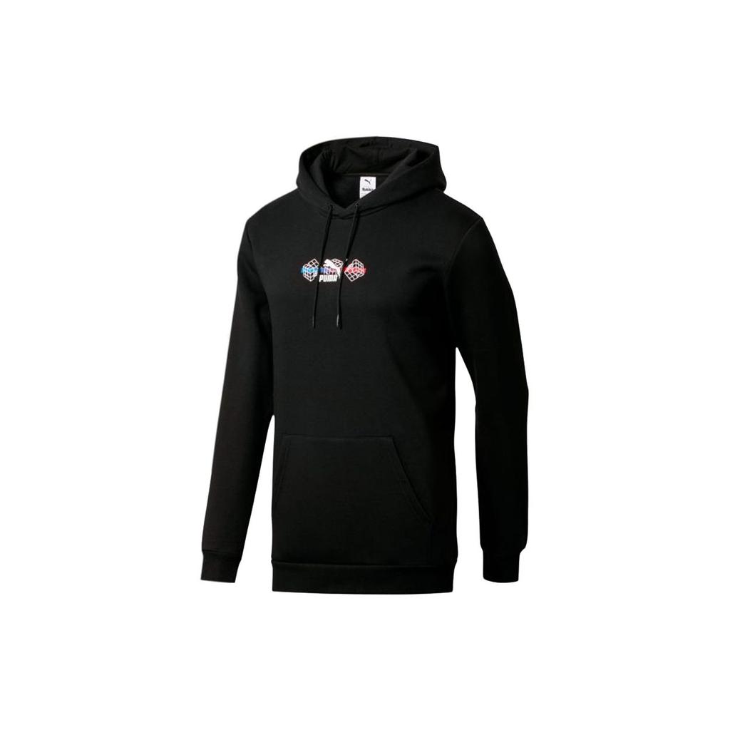 Puma Casual Sports Hoodie Long Sleeve Men Hoodies Black 598112-01