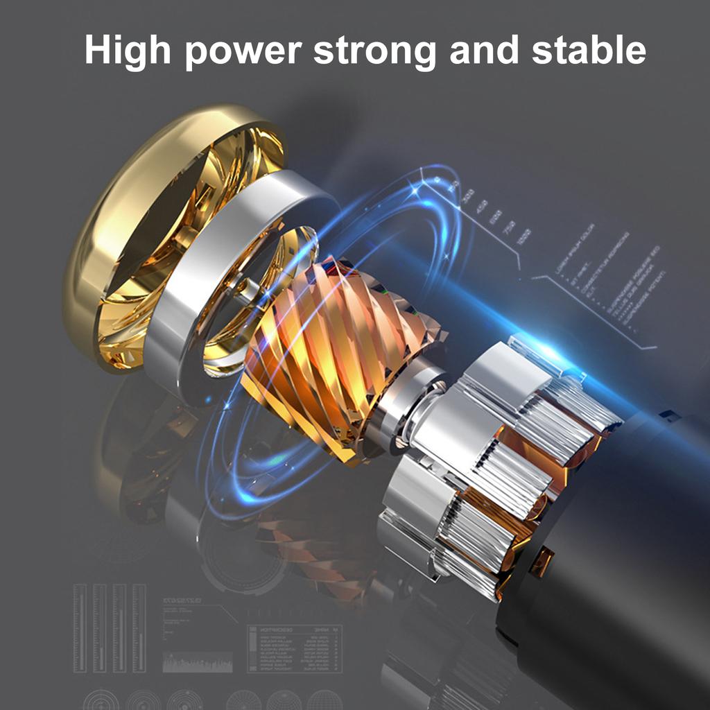 Fascia Massage Gun Muscle Relaxation Massager Portable Handheld Electric Body Massage Gun with 4