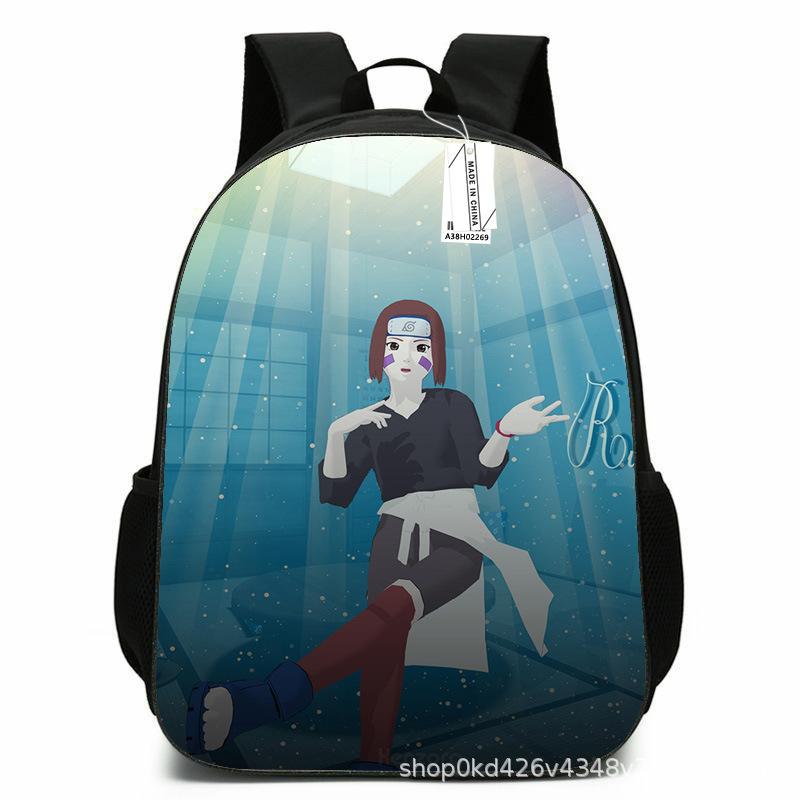 Наруто периферийный школьный рюкзак Наруто Саске европейский и американский для учеников начальной и средней школы рюкзак мультяшная анимация сумка для компьютера
