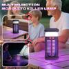 Zapper Outdoor,  Portable & Rechargeable Zapper Mosquito Zapper, Electric Fly Zapper With  Battery&Night Light, Cordless Insect Zapper