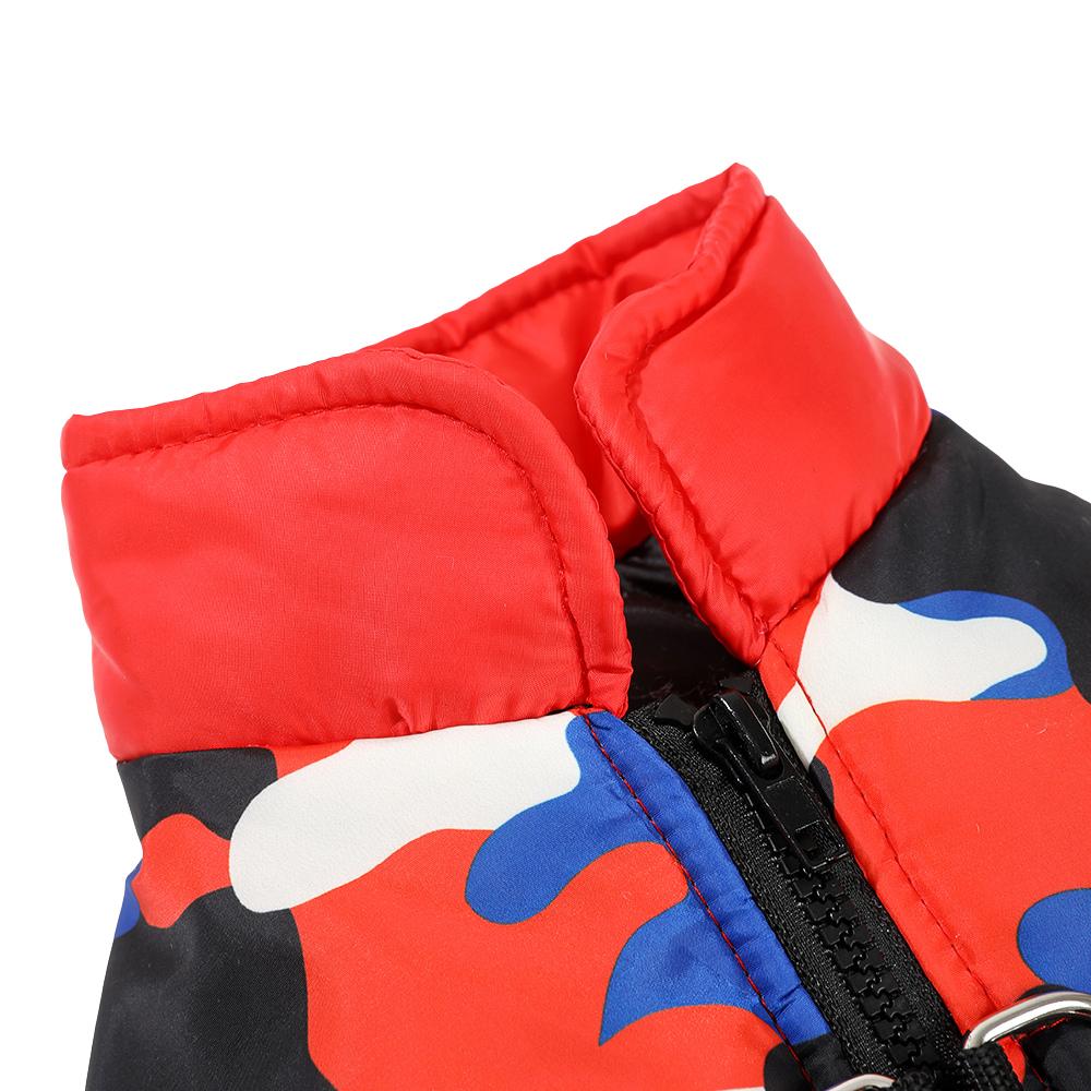 Windproof Dog Clothes Autumn Winter Winter With D-ring Pet Jacket For Small Medium Dogs Cats Outdoor Waterproof Puppy Coat Chihuahua Corgi Costume