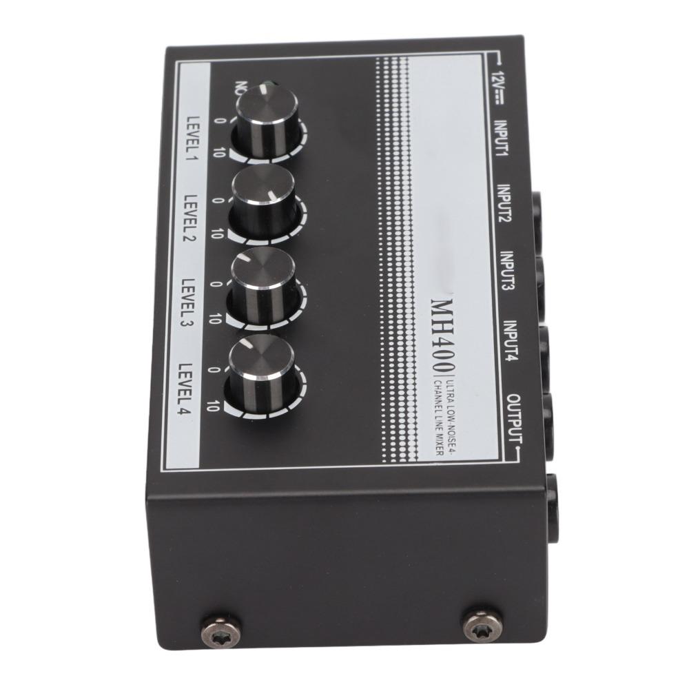 Low Noise Stereo Audio Amplifier Adjustable Volume Earphone Splitter for Clubs and Bars