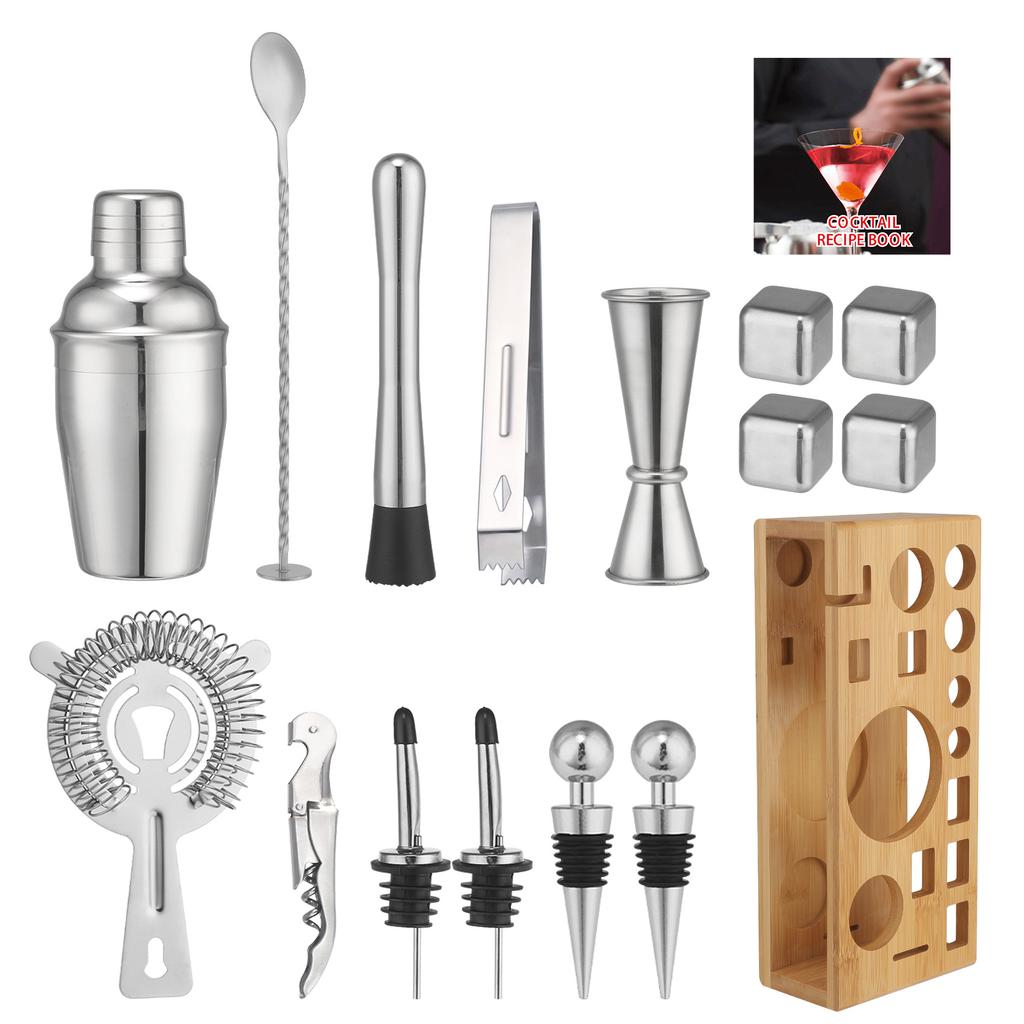Набор бармена, Снежный стакан начального уровня, Полный набор бытового ручного креманника из нержавеющей стали, Профессиональное оборудование для приготовления коктейлей