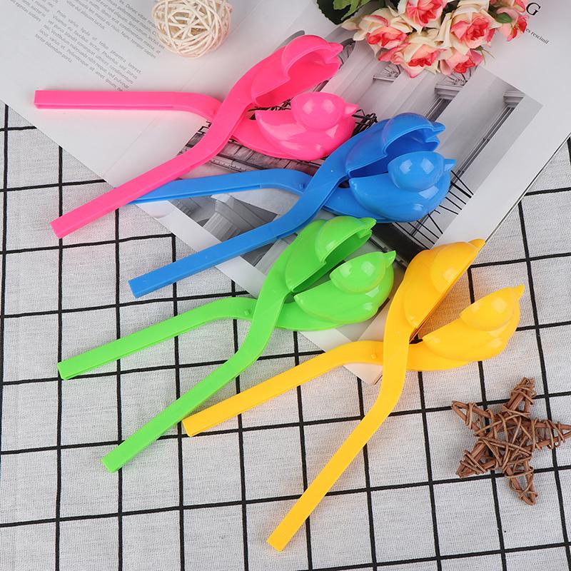 Мультяшная милая утка в форме снежка клипса для детей на открытом воздухе игрушка