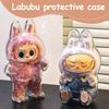 Чехол V1 V2 V3 V4 для Labubu, Защитный брелок для куклы Have a Seat, Прозрачный ПВХ чехол, Защитный чехол для куклы и пылезащитный чехол