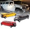 Stunning Alloy H6 132 Scale Model Car With Light Up Features And Pull Back Action