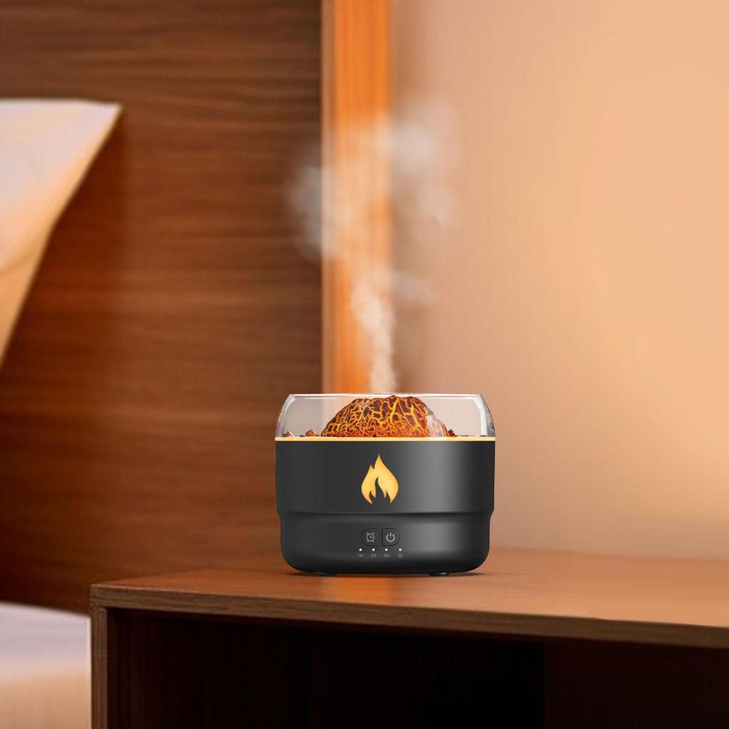 Ультразвуковой увлажнитель воздуха со светодиодными ночниками, ароматизатор для дома, диффузор эфирных масел, увлажнитель воздуха для рабочего стола, йоги, внутреннего СПА, гостиной