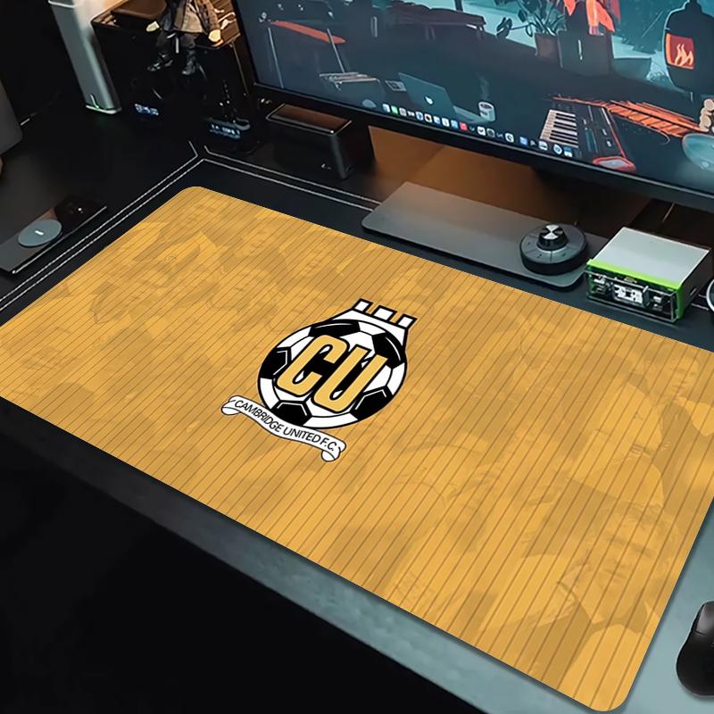 Cambridge United Mouse Pad Large Gaming Table Cushion Non-slip Laptop Tablet Big Mousepad XXL Mat Mini PC Playmat With Lock edge_xia