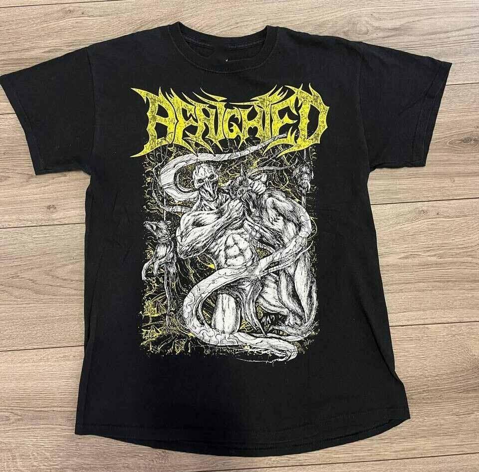 Benighted Band Футболка Зубы Ненависти Черная Унисекс S-5XL E2016