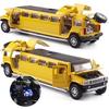 Simulation 1:32 Alloy Limousine Metal Diecast Car Model Pull Back Flashing Musical Kids Toy