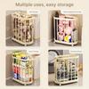 Yoga Mat Storage Basket, A Plastic Material Sports Equipment Storage Bag With Wheels Yoga Mat And Clothes Storage Bag