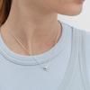 MONDAY EDITION Petite Ring Pendant Silver Necklace