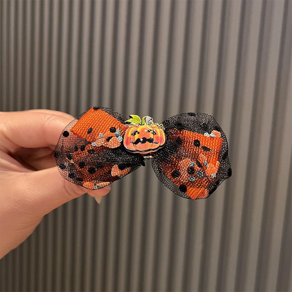 Модная Хэллоуинская Элемент Тыква Ободок для Волос Отдельный Кусок Многоцветный Милый Подарок Девочкам на Хэллоуин