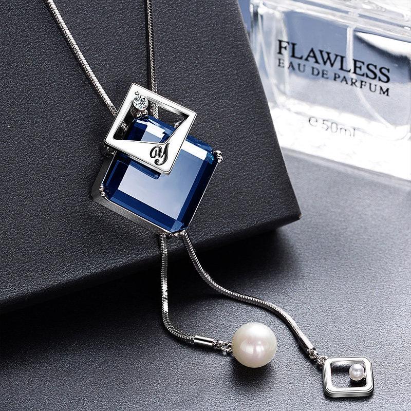 2021 Новое женское универсальное высококачественное декоративное ожерелье-свитер с подвеской