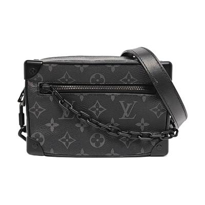 [Б/У] Мини Мягкий Сундук 'Черный Monogram Eclipse Canvas' - Хорошее состояние #NJ1VB2